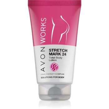 Avon Works tělové mléko proti striím 150 ml