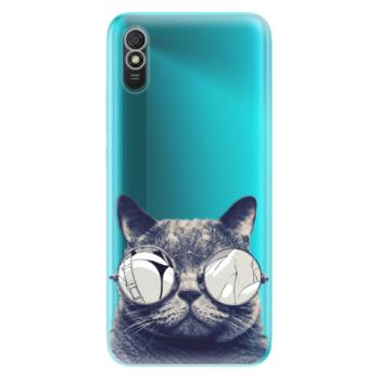 Odolné silikonové pouzdro iSaprio - Crazy Cat 01 - Xiaomi Redmi 9A