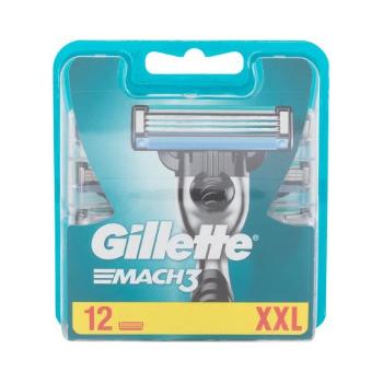 Gillette Mach3 12 ks náhradní břit pro muže