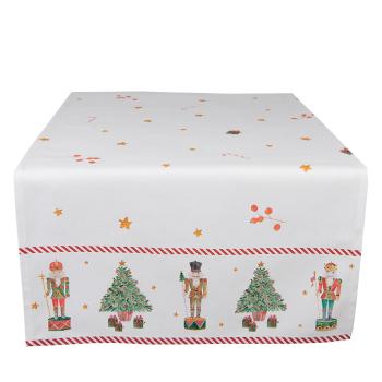 Bavlněný běhoun s louskáčky Happy Little Christmas - 50*140 cm HLC64