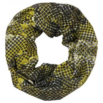 Finmark MULTIFUNCTIONAL SCARF Multifunkční šátek, žlutá, velikost UNI