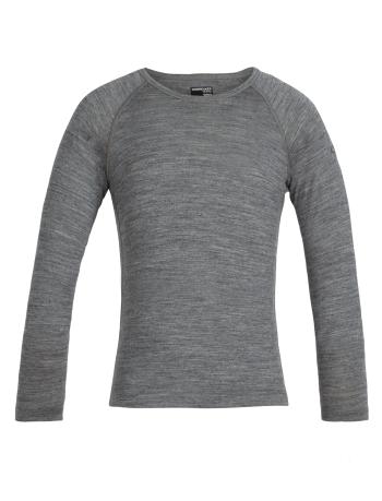 dětské merino triko ICEBREAKER Kids 200 Oasis LS Crewe, Gritstone HTHR velikost: 3