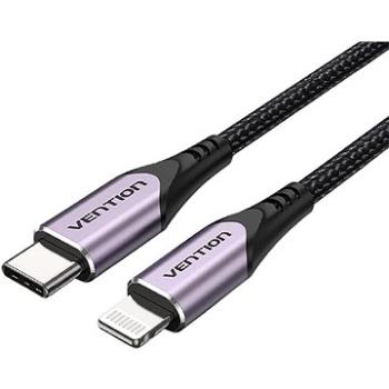 Vention MFi Lightning to USB-C Cable Purple 2m Aluminum Alloy Type (TACVH)