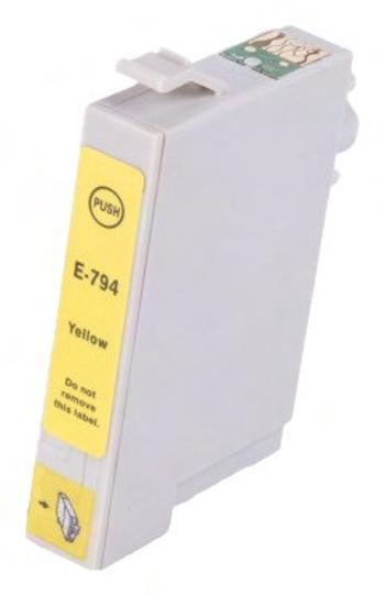 EPSON T0794 (C13T079440) - kompatibilní cartridge, žlutá, 18ml