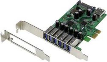 PCIe karta USB 3.0 Renkforce RF-2390066, 6 + 1 port