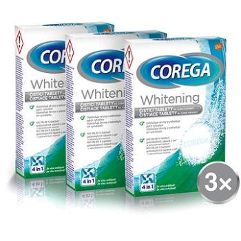 COREGA Whitening Pro čištění zubních náhrad 3× 30 ks (8596149005805)