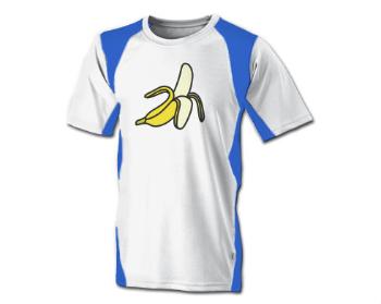 Funkční tričko pánské Banán samolepka