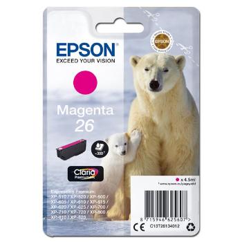 Epson 26 T2613 purpurová (magenta) originální cartridge