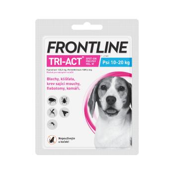 FRONTLINE TRI-ACT pro psy 10-20 kg (M) 1 pipeta