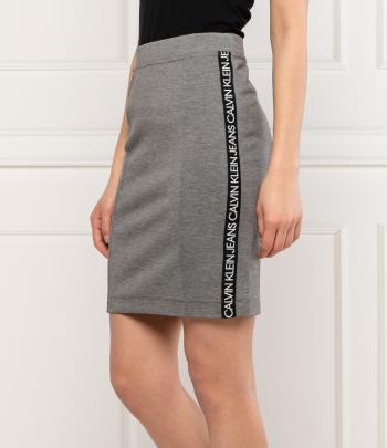 Calvin Klein dámská šedá sukně Milano - XS (P2F)