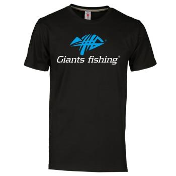 Giants fishing tričko pánské černé-velikost m