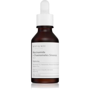 MARY & MAY Niacinamide + Chaenomeles Sinensis regenerační a rozjasňující sérum pro obnovu kožní bariéry 30 ml