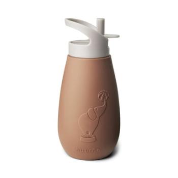 Nuuroo Dětská láhev na pití Pax Silicone Chocolate Malt 350 ml