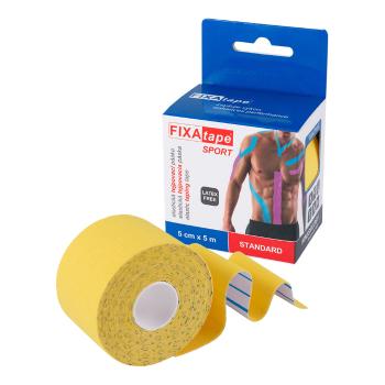 FIXAtape SPORT Standart 5 cm x 5 m kineziologická páska 1 ks žlutá