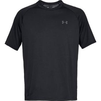 Under Armour Pánské triko Tech SS Tee 2.0, black /  / graphite, XL