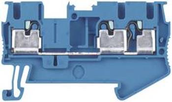 Průchodková svorka zásuvná svorka Siemens 8WH60030AF01, modrá, 50 ks