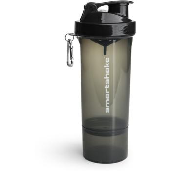 Smartshake Slim sportovní šejkr + zásobník barva Black 500 ml