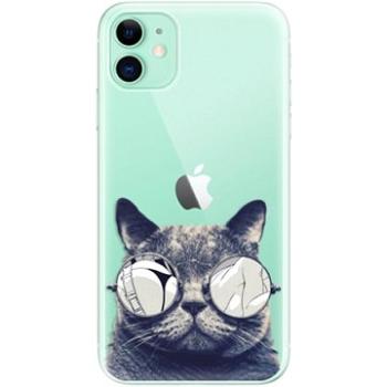 iSaprio Crazy Cat 01 pro iPhone 11 (craca01-TPU2_i11)