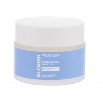 Revolution Skincare Blemish Salicylic Acid & Zinc PCA Purifying Gel Cream 50 ml pleťový gel na smíšenou pleť; na mastnou pleť; na rozjasnění pleti