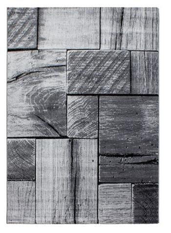 Ayyildiz koberce Kusový koberec Parma 9260 black - 160x230 cm Šedá