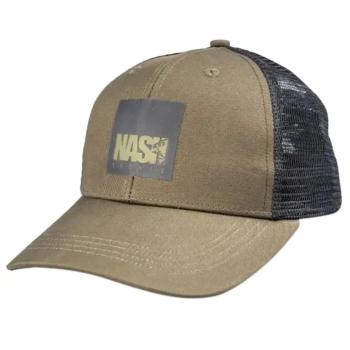 Nash kšiltovka make it happen trucker cap box logo