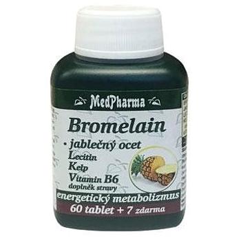 MedPharma Bromelain 300 mg + Jabl.ocet + Lecitin - 67 tbl. (8594045470970)