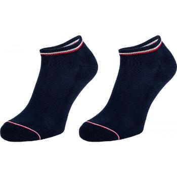 Tommy Hilfiger MEN ICONIC SNEAKER 2P Pánské ponožky, tmavě modrá, velikost 43-46