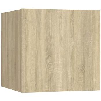 Noční skříňka dub sonoma 30,5 × 30 × 30 cm dřevotříska (3079715)