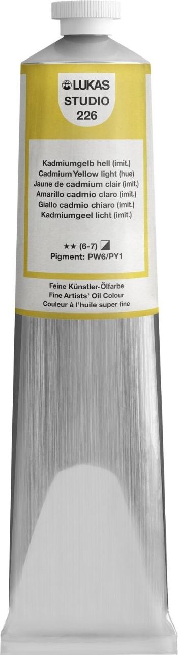 Lukas Studio Aluminium Tube Olejová barva Cadmium Yellow Light Hue 200 ml 1 ks