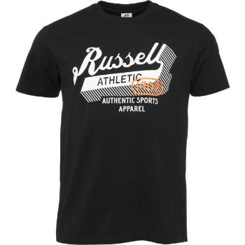 Russell Athletic T-SHIRT M Pánské tričko, černá, velikost