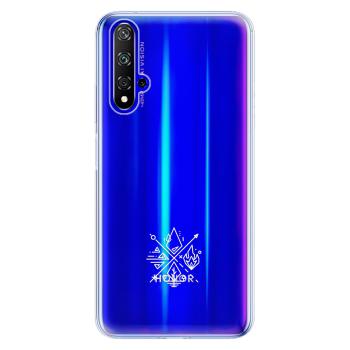 Odolné silikonové pouzdro iSaprio - čiré - Elements - Huawei Honor 20