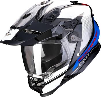 Scorpion ADF-9000 AIR TRAIL Black/Blue/White M Přilba