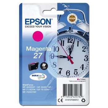 EPSON T2703 (C13T27034012) - originální cartridge, purpurová, 3,6ml