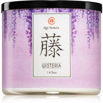 Kringle Candle Zen Visteria vonná svíčka 411 g