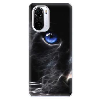 Odolné silikonové pouzdro iSaprio - Black Puma - Xiaomi Poco F3