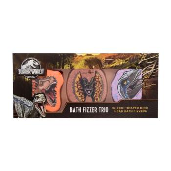 Universal Jurassic World Bath Fizzer Trio dárková kazeta bomba do koupele 3 x 90 g pro děti poškozená krabička