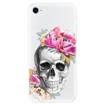 Odolné silikonové pouzdro iSaprio - Pretty Skull - iPhone SE 2020