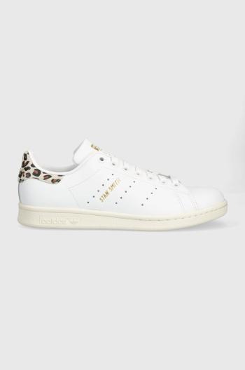 Kožené sneakers boty adidas Originals Stan Smith bílá barva, IE4634