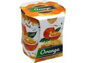 PROHOME - Svíčka ve skle Orange