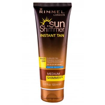 Rimmel London Sun Shimmer Instant Tan 125 ml samoopalovací přípravek pro ženy Medium Shimmer