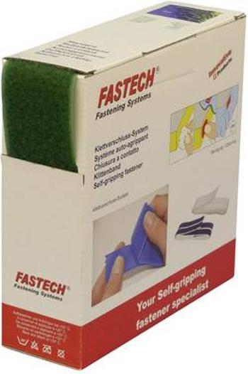 K našití pásek se suchým zipem FASTECH® B50-STD-L-033510, (d x š) 10 m x 50 mm, zelená, 10 m