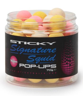 Sticky baits plovoucí boilies signature squid pop-ups 70 g-14 mm