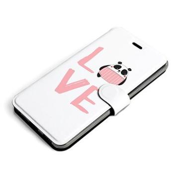 Flipové pouzdro na mobil Xiaomi Redmi 9A - MH09S Panda LOVE (5903516320585)