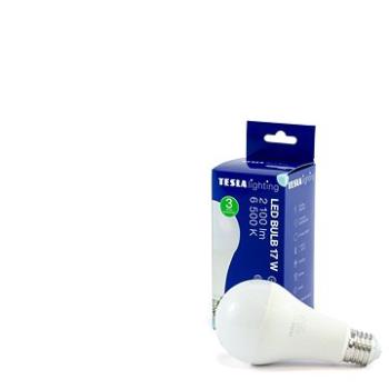 Tesla - LED žárovka BULB E27, 17W, 230V, 2100lm, 25 000h, 6500K studená bílá 220st (BL271765-1)