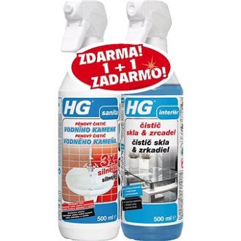 HG Vodní kámen 3× silnější + skla a zrcadla 2× 500 ml (8711577217761)