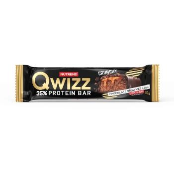 Nutrend QWIZZ PROTEIN BAR ČOKOLÁDOVÉ BROWNIES 60 g Proteinová tyčinka, , velikost UNI