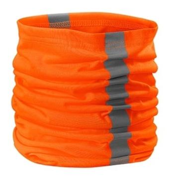MALFINI Šátek HV Twister - Reflexní oranžová | uni