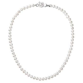 Evolution Group Perlový náhrdelník z pravých říčních perel bílý 22006.1