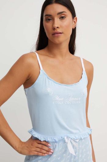 Pyžamový top Juicy Couture CHERUB EMMANUEL FRILLED VEST JCLPT224508