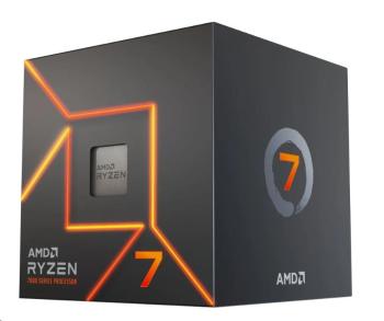 CPU AMD RYZEN 7 7700, 8-core, 3.8GHz, 40MB cache, 65W, socket AM5, BOX